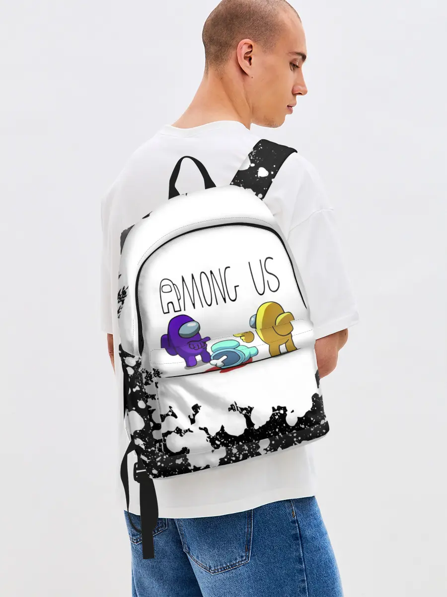 Рюкзак джинсовый / Among Us