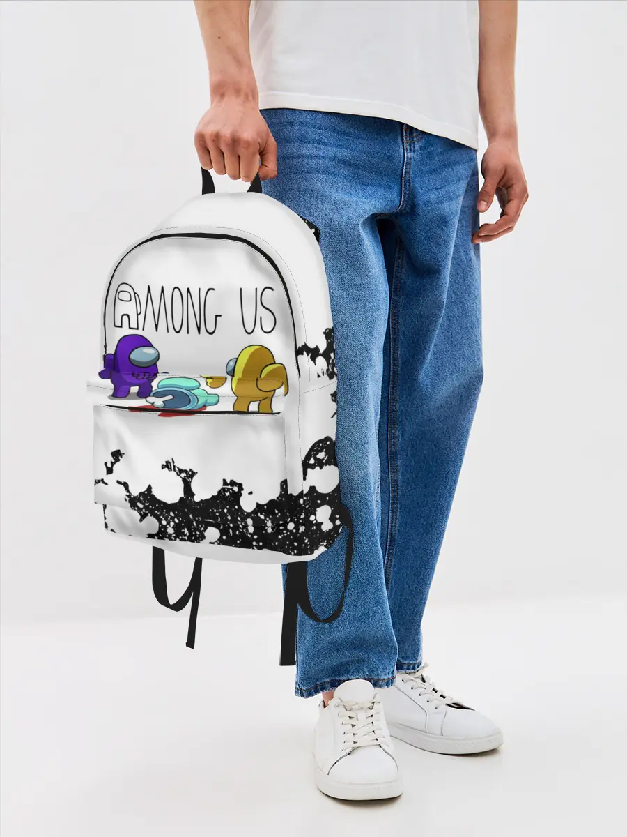 Рюкзак джинсовый / Among Us