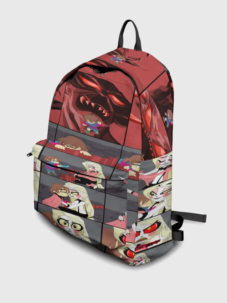 Рюкзак джинсовый / Отель Хазбин