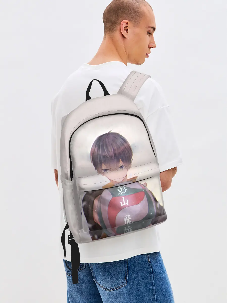 Рюкзак джинсовый / Haikyuu!! Tobio