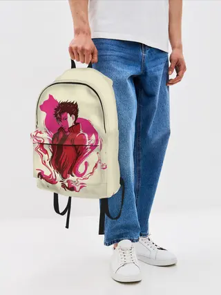 Рюкзак джинсовый / Haikyuu Nekoma