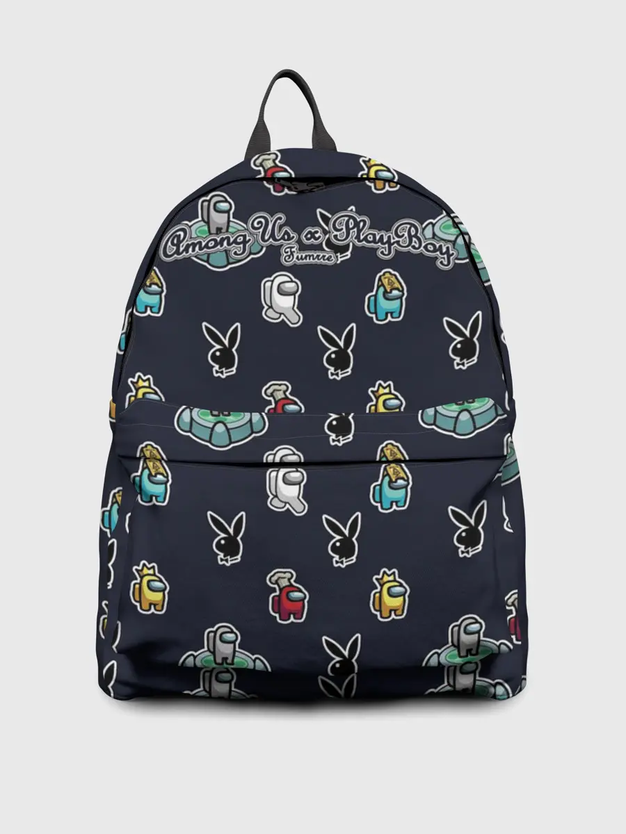 Рюкзак джинсовый / PlayBoy x Among Us monogram