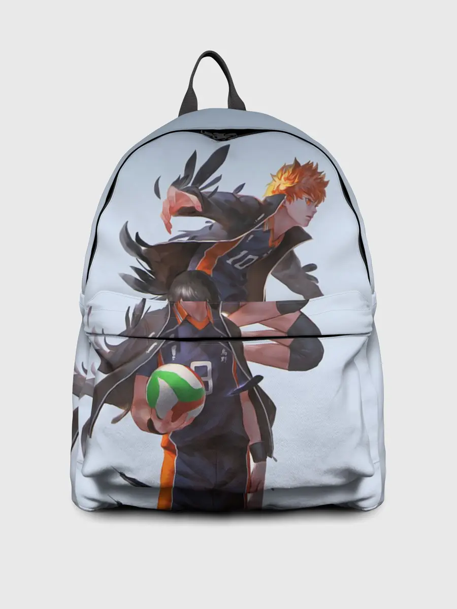 Рюкзак джинсовый / Хината и Тобио