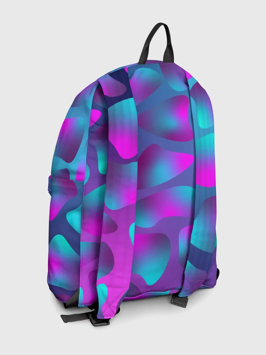 Рюкзак джинсовый / Неоновые капли