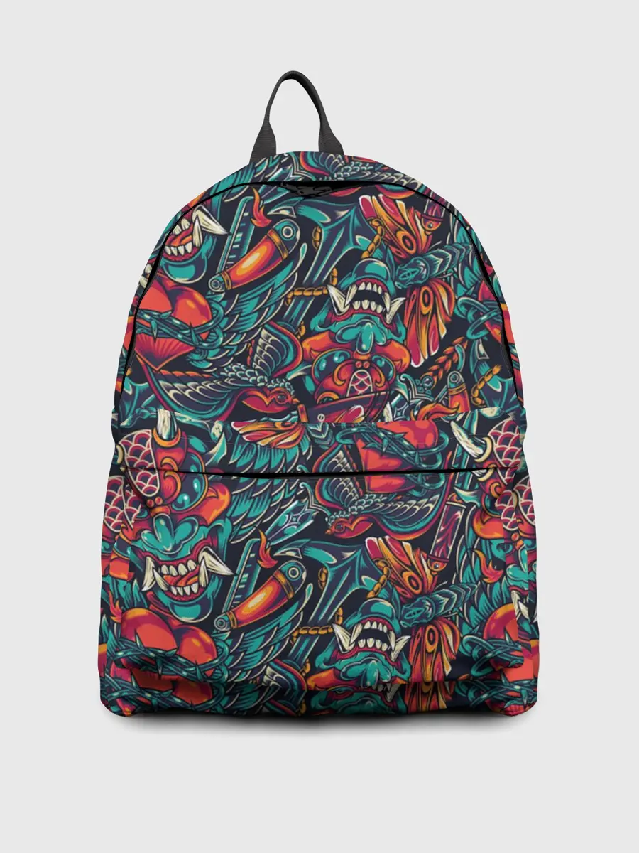 Рюкзак джинсовый / Якудза