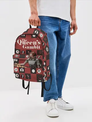 Рюкзак джинсовый / Ход королевы / The Que