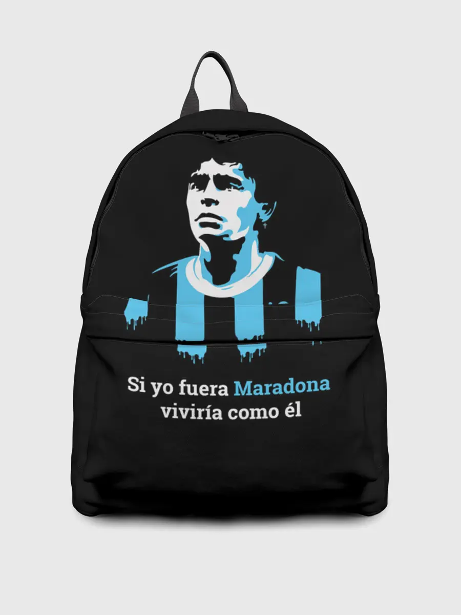 Рюкзак джинсовый / Если б я был Марадоной