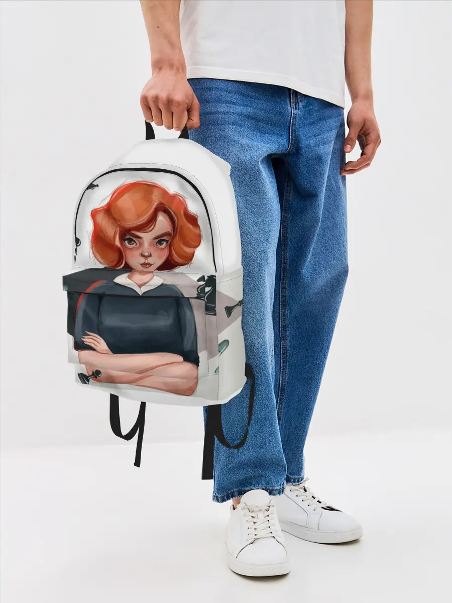 Рюкзак джинсовый / Ход Королевы