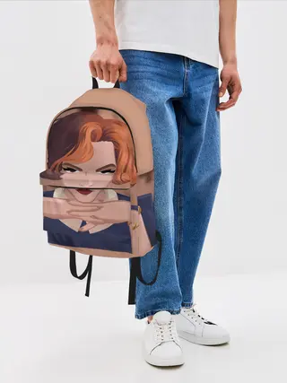 Рюкзак джинсовый / Ход Королевы