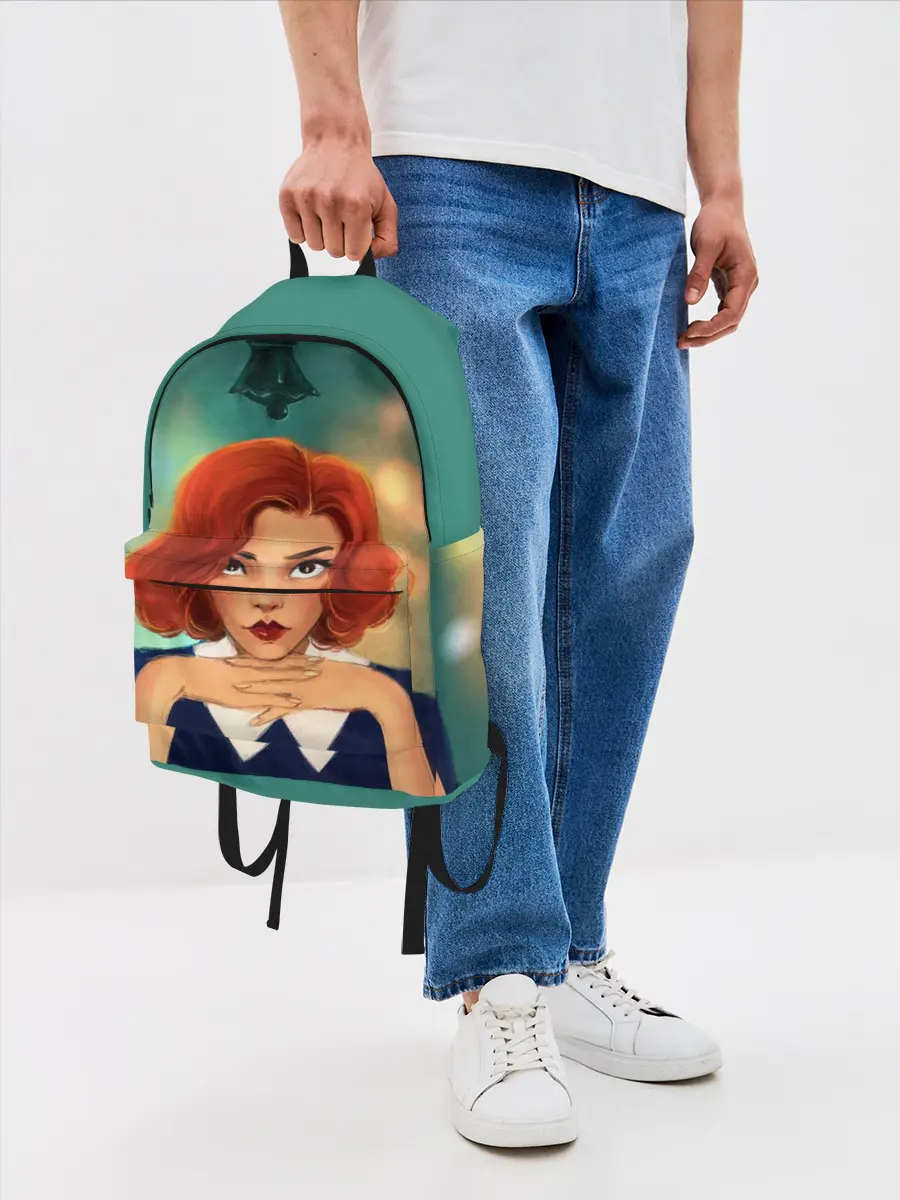 Рюкзак джинсовый / Ход Королевы