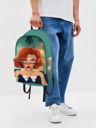 Рюкзак джинсовый / Ход Королевы