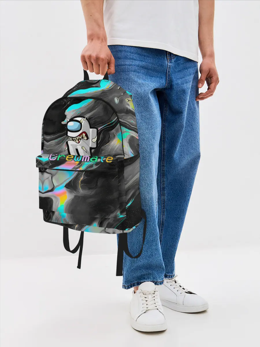 Рюкзак джинсовый / Among Us