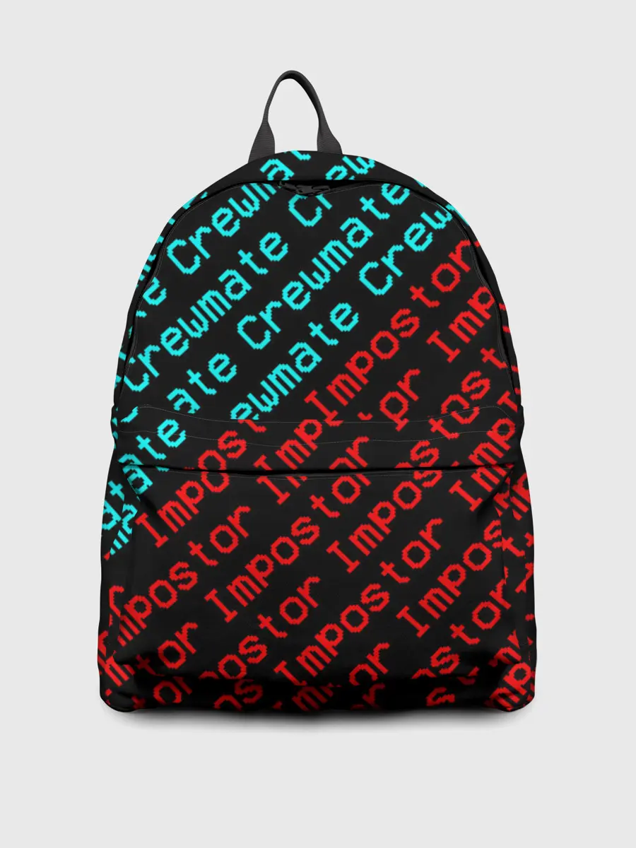 Рюкзак джинсовый / AMONG US - Crewmate/Impostor