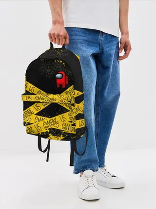 Рюкзак джинсовый / AMONG US / Амонг Ас