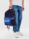 Рюкзак джинсовый / Космос