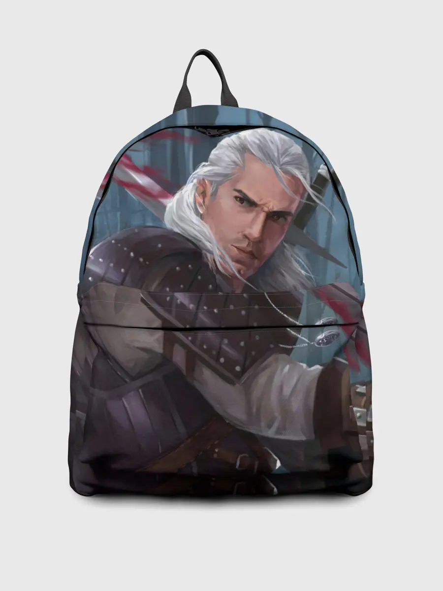 Рюкзак джинсовый / Ведьмак 2