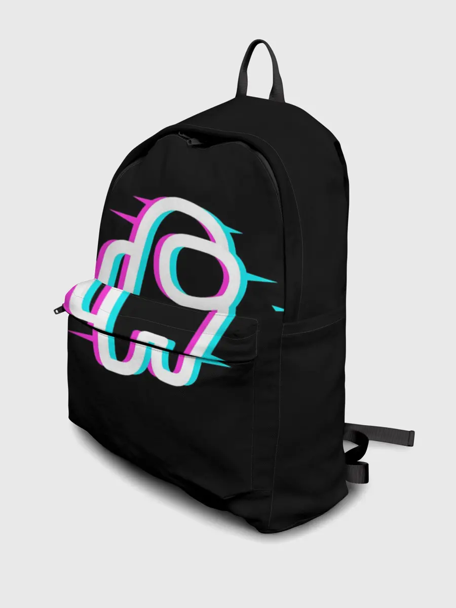 Рюкзак джинсовый / Among Us Glitch