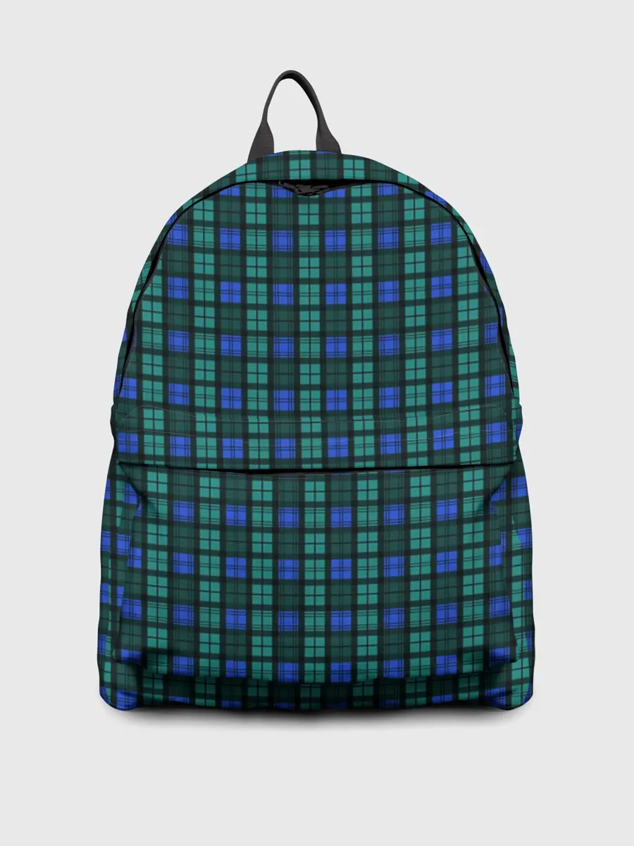 Рюкзак джинсовый / Клетка