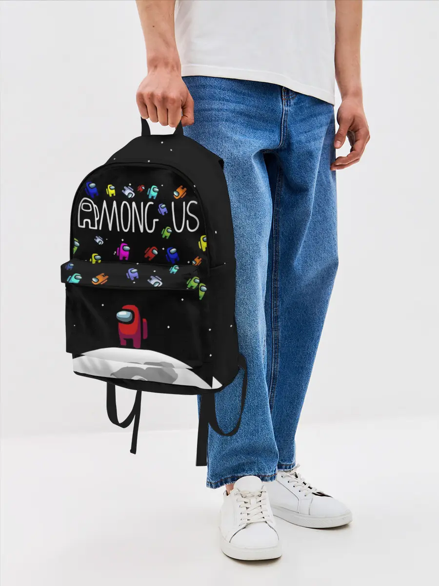 Рюкзак джинсовый / AMONG US