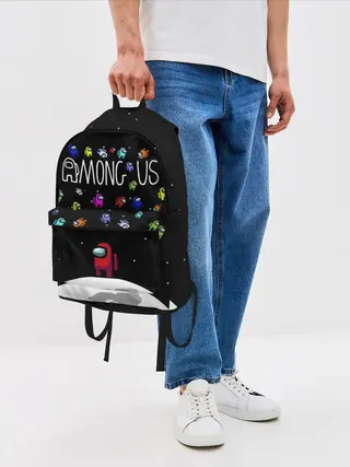 Рюкзак джинсовый / AMONG US