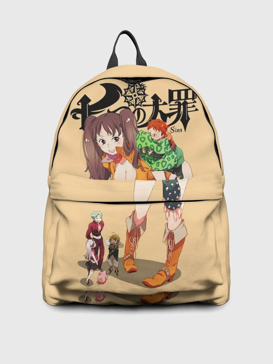 Рюкзак джинсовый / Nanatsu no Taizai грудь