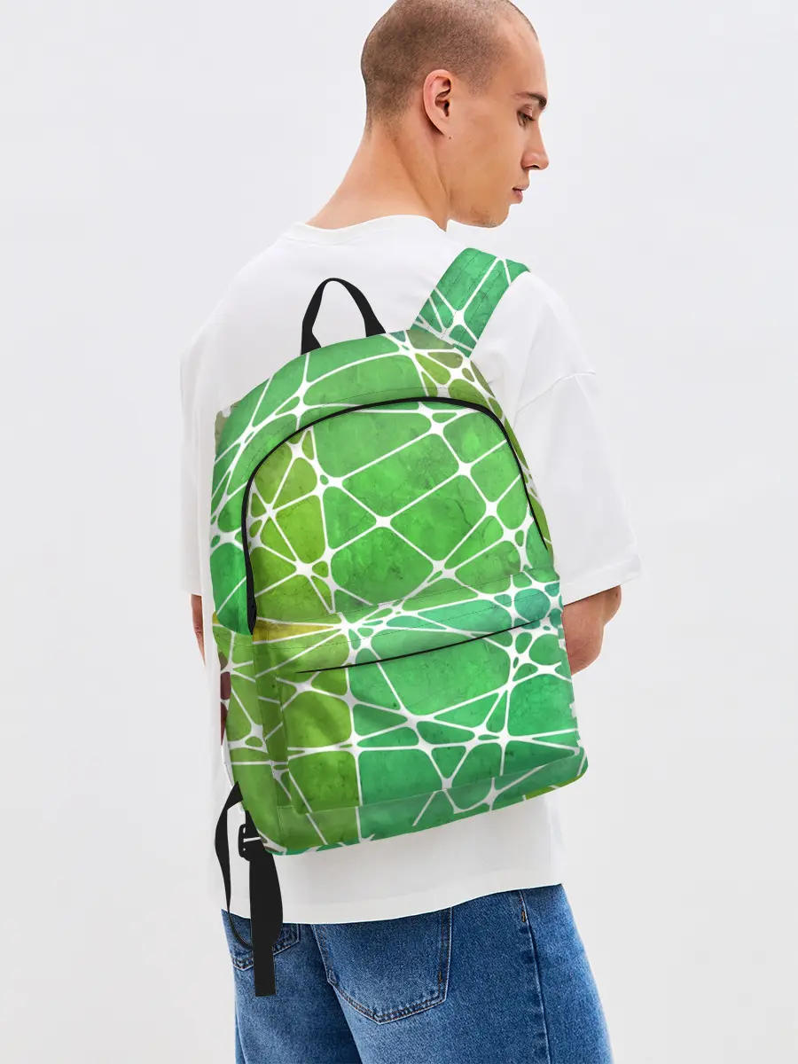 Рюкзак джинсовый / Абстракция камень