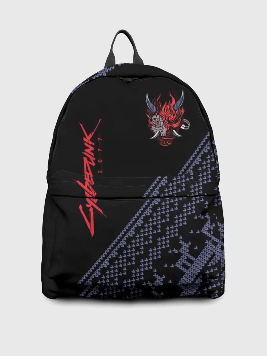Рюкзак джинсовый / CYBERPUNK 2077 - Новый Год