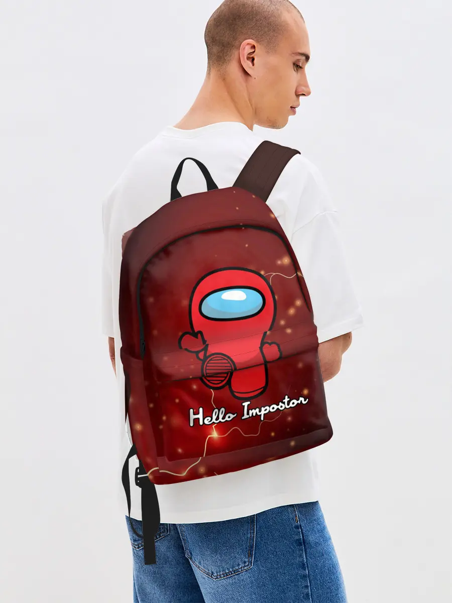 Рюкзак джинсовый / Hello Impostor.