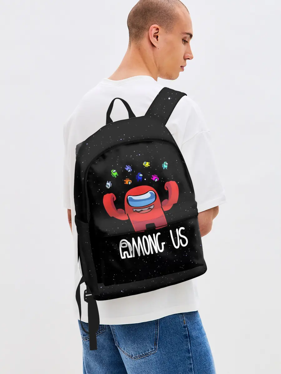 Рюкзак джинсовый / AMONG US