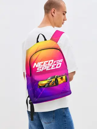 Рюкзак джинсовый / NEED FO SPEED
