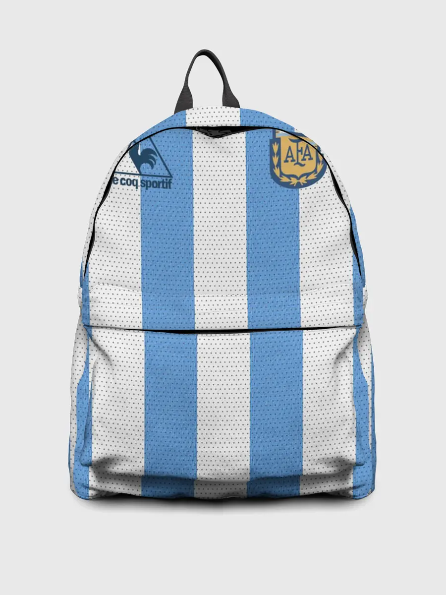 Рюкзак джинсовый / Джерси Марадоны с автографом