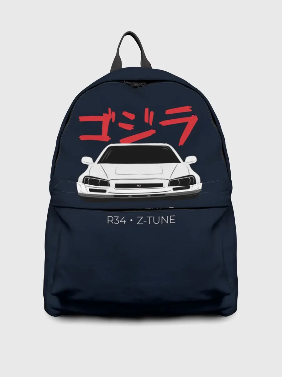 Рюкзак джинсовый / Skyline R34 Z-Tune