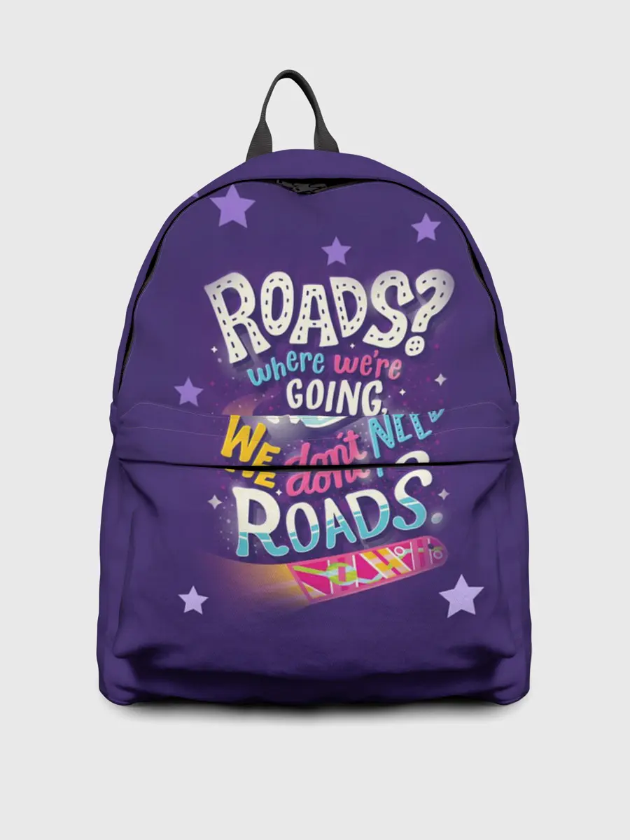 Рюкзак джинсовый / Back to the Future