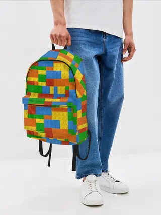 Рюкзак джинсовый / Конструктор