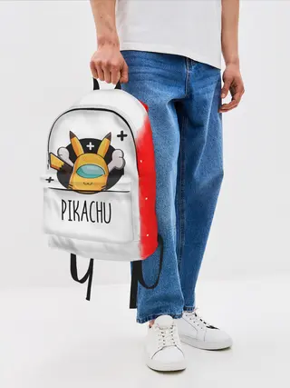 Рюкзак джинсовый / Among Picachu