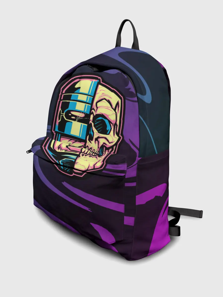 Рюкзак джинсовый / Робот полицейский