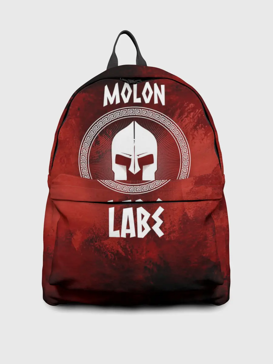 Рюкзак джинсовый / Molon Labe