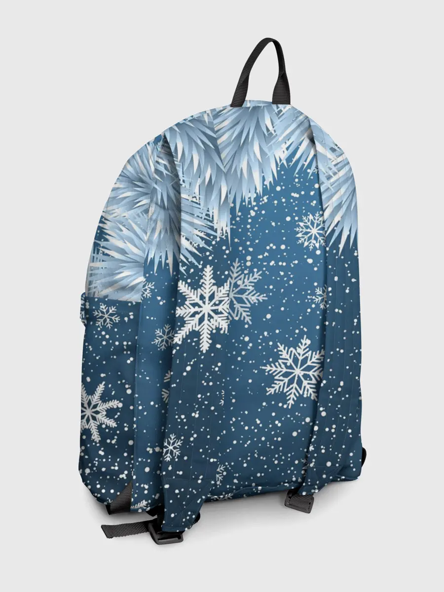 Рюкзак джинсовый / Снежное Настроенние