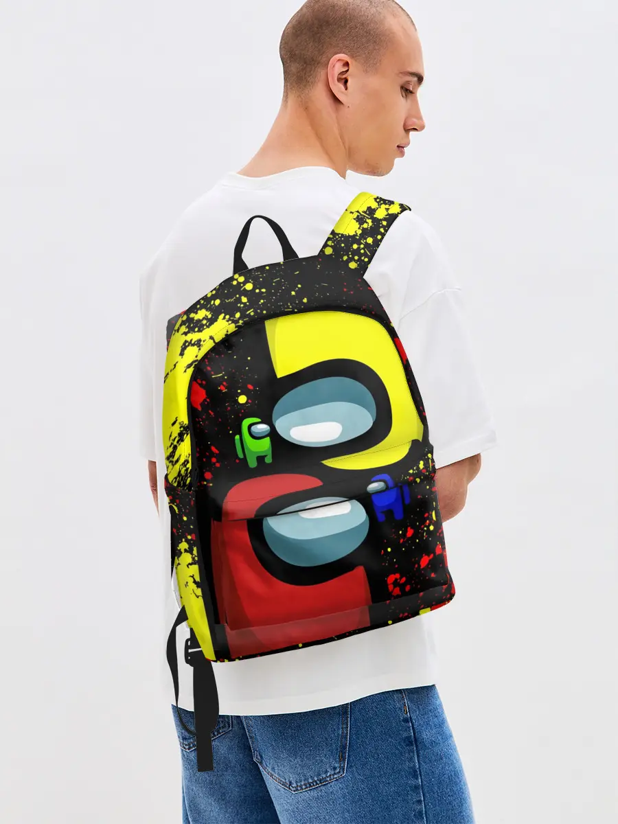 Рюкзак джинсовый / AMONG US