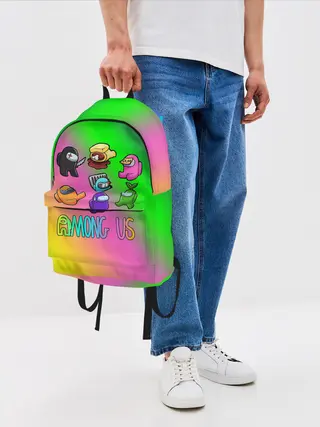 Рюкзак джинсовый / AMONG US