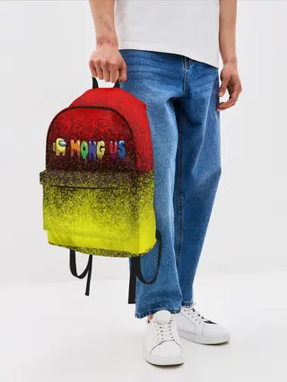 Рюкзак джинсовый / AMONG US