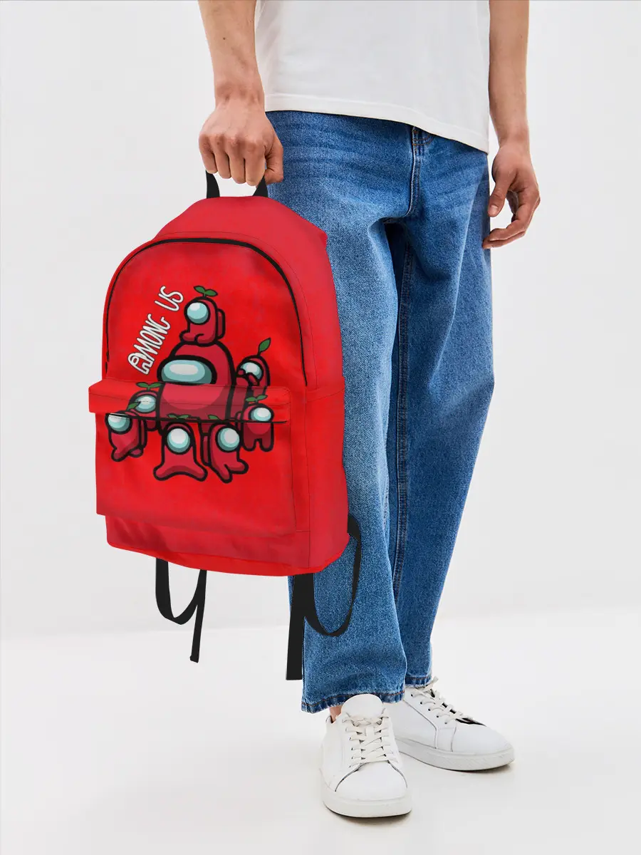 Рюкзак джинсовый / AMONG US