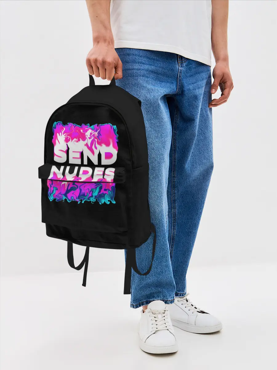 Рюкзак джинсовый / Send Nudes