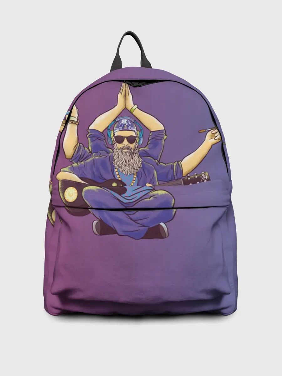 Рюкзак джинсовый / БГ многорукий