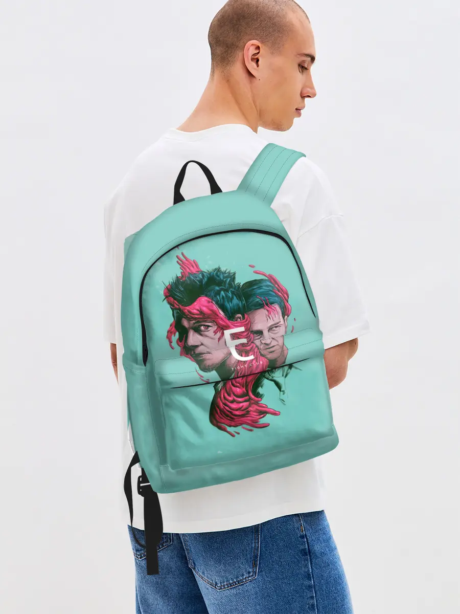 Рюкзак джинсовый / Бойцовский клуб