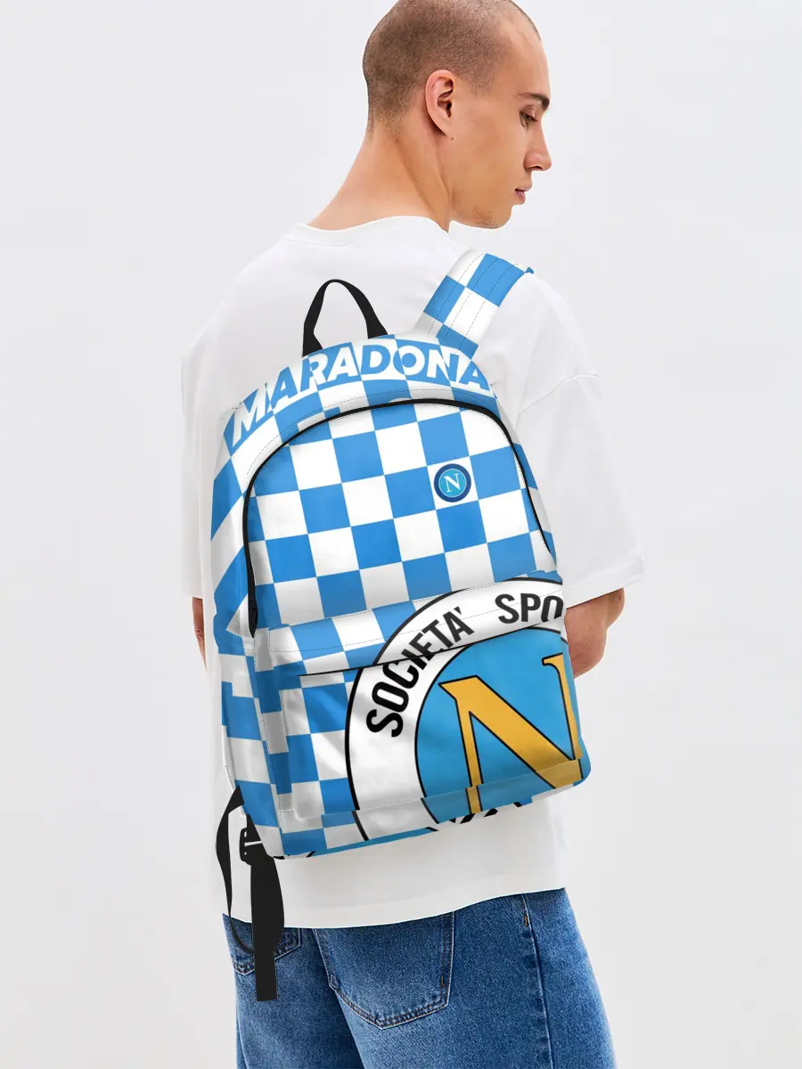 Рюкзак джинсовый / Форма Наполи - Марадона 10