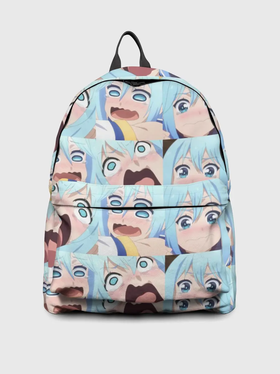 Рюкзак джинсовый / Аква Коносуба Aqua Konosuba