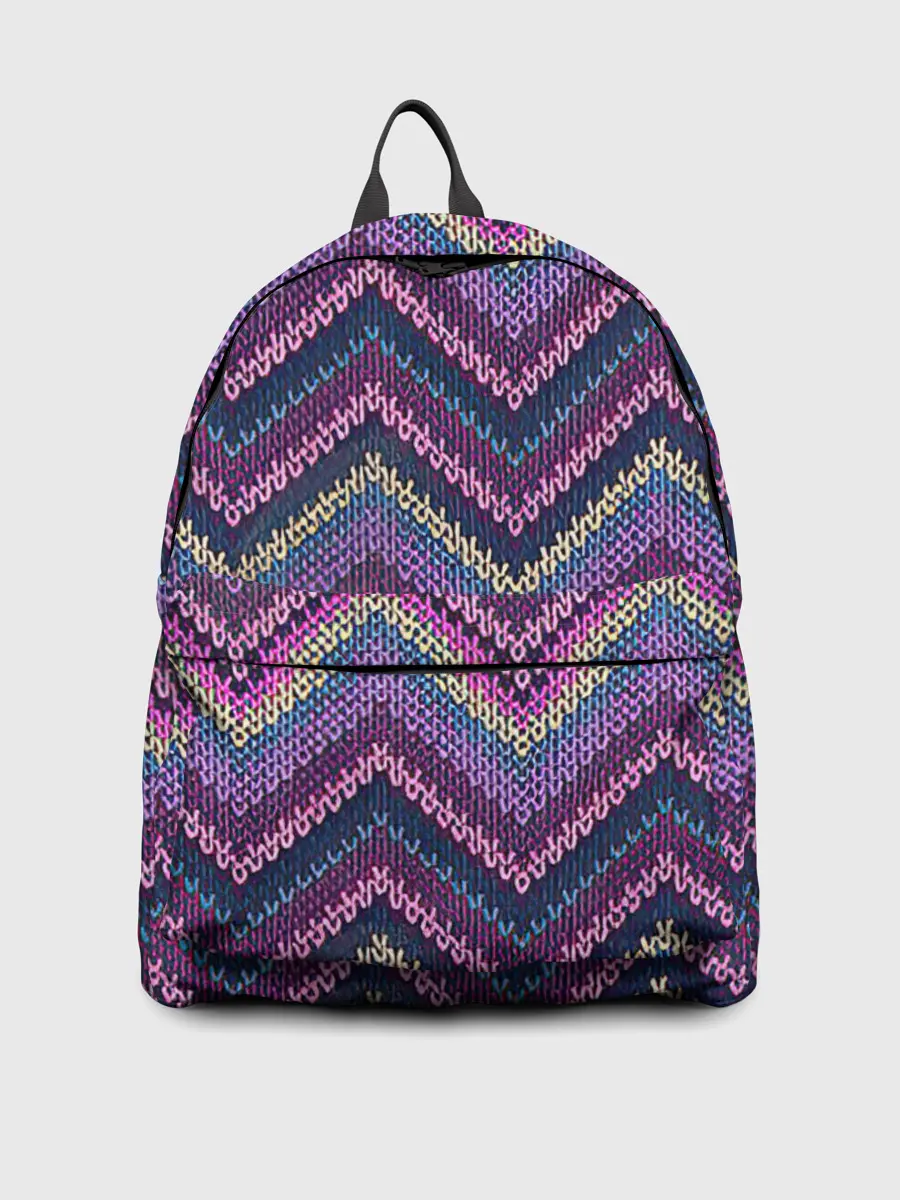 Рюкзак джинсовый / Вязь