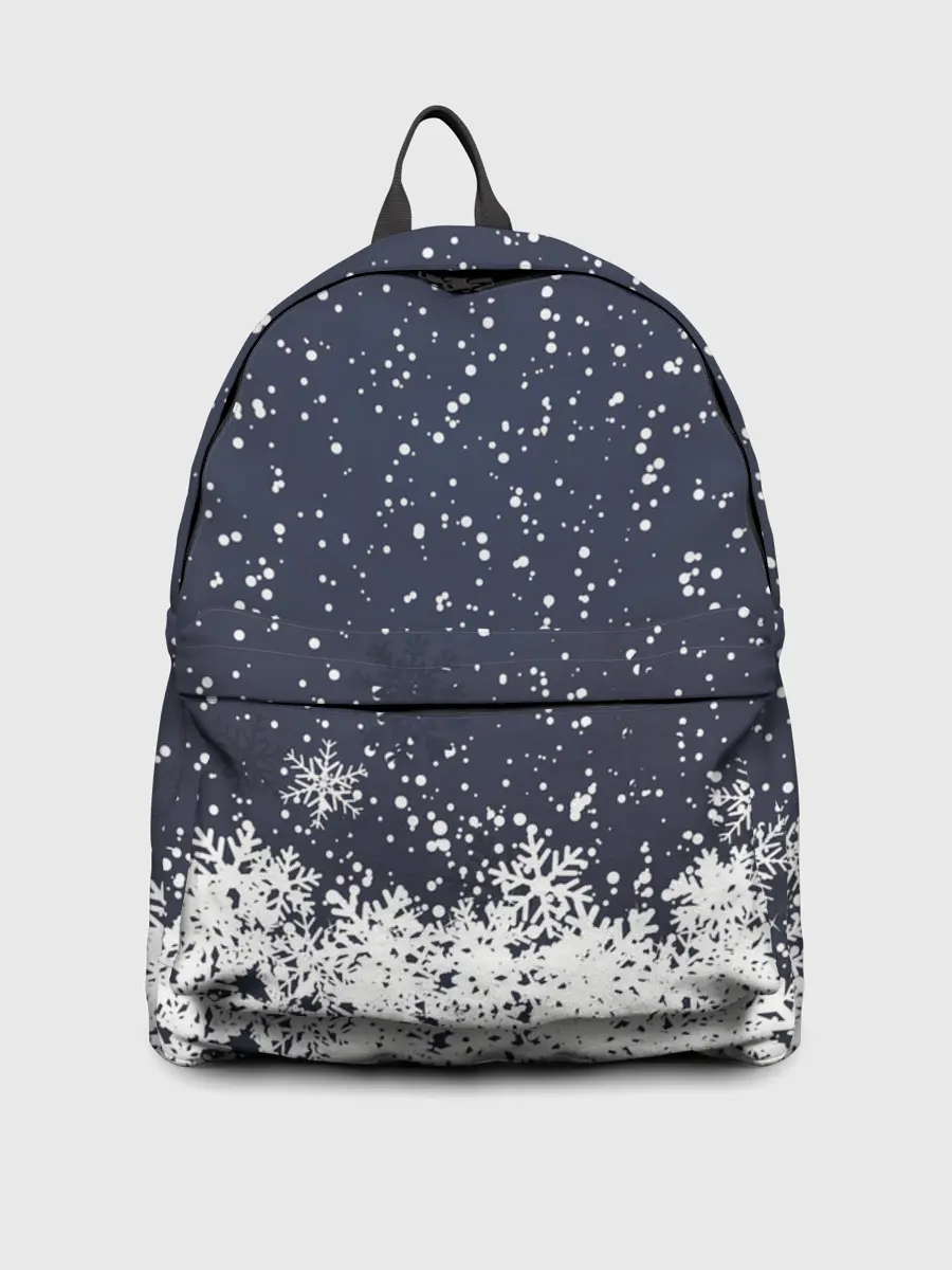 Рюкзак джинсовый / Атмосфера нового года