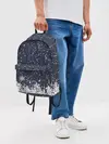 Рюкзак джинсовый / Атмосфера нового года
